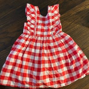 Max Studio kids checkered dress